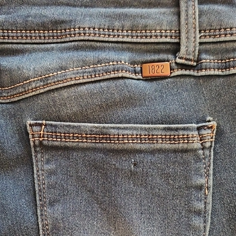 1822 'Butter' Denim Blue Jeggings  8/29 - Picture 6 of 9
